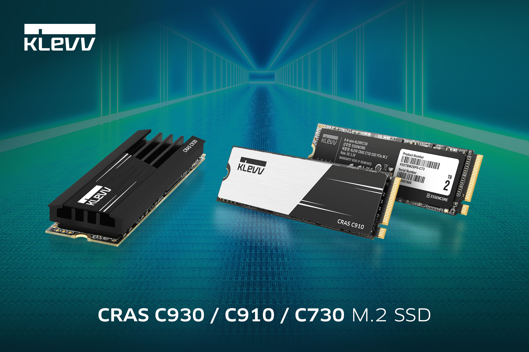 KLEVV INTRODUCES THREE NEW M.2 NVMe SSDS TO THE MARKET