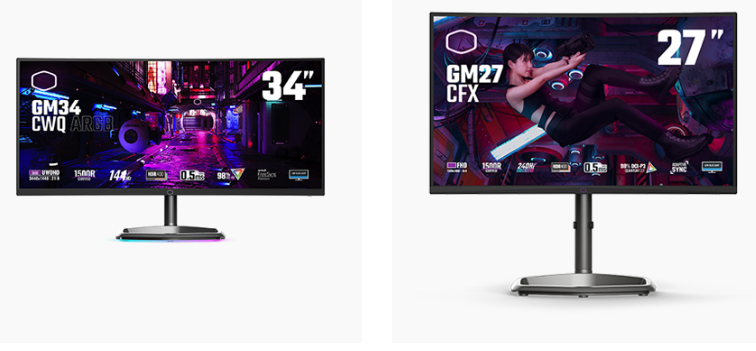 Cooler Master Launches the GM Series Curved Monitors to Elevate the PC Work and Play Setup