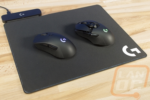 Logitech's G703 Lightspeed charges wirelessly on your mousepad