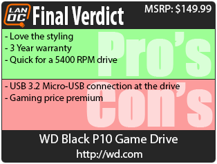 Wd Black P10 Game Drive Lanoc Reviews