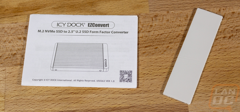 Icy Dock EZConvert MB705M2P-B Review M.2 to U.2 NVMe SSD Adapter