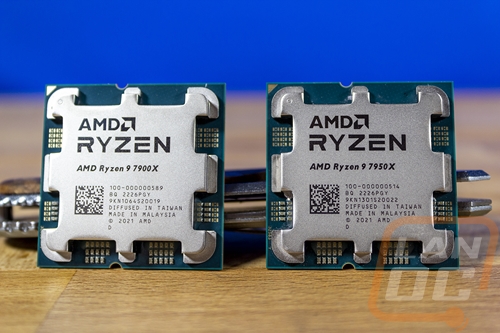 AMD Ryzen 9 7900X and 7950X