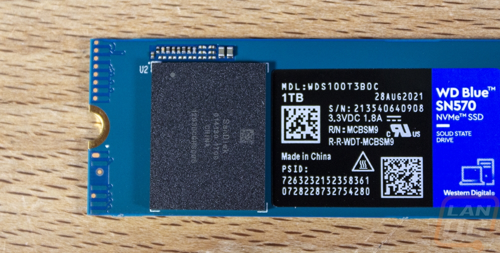 Western Digital SSD WD Blue SN570 1To Nvme PCIe 3.0 