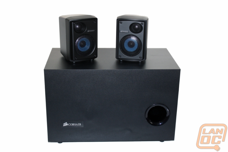 Corsair SP2500 2.1 PC speaker system LanOC Reviews