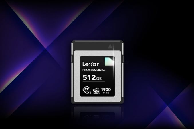 Lexar Announces 512GB CFexpress Type-B Card DIAMOND Series