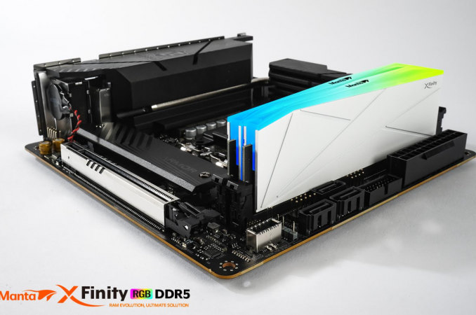 V-COLOR Announces the launch of a New DDR5 8600MHz Overclocking speed for the Manta XFinity Series 