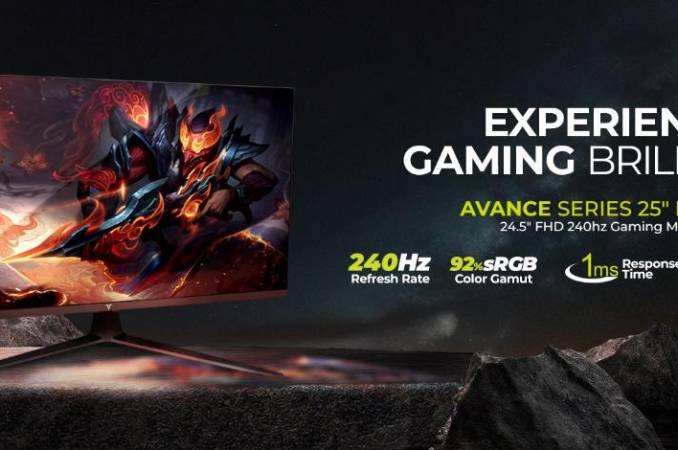 YEYIAN GAMING Unveils the Ultra-Fast AVANCE Series 25” FHD 240Hz Gaming Monitor