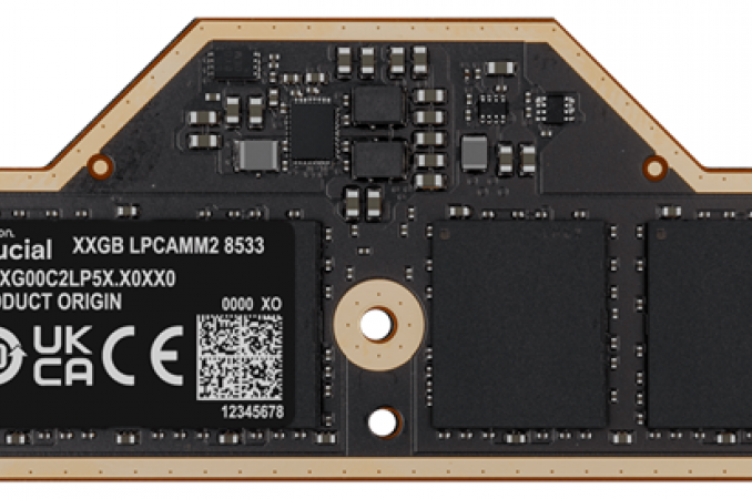 Crucial Announces New LPCAMM2 memory for AI PCs