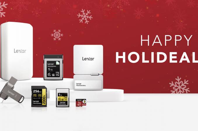 Lexar Celebrates the Holiday Season with Black Friday Savings on Incredible Gear