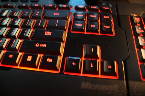 microsoft sidewinder x6 gaming keyboard usb port location